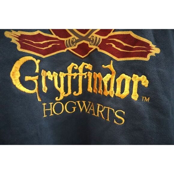 cotton:ON Women's Plus Sz 2XL Washed Navy Harry Potter Crew Licensed Sweatshirt - Picture 5 of 9